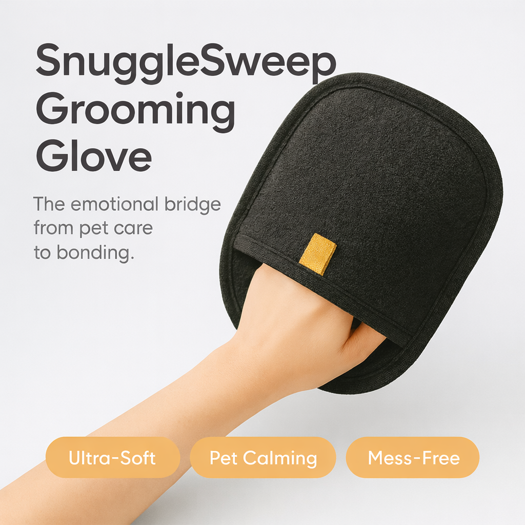 SnuggleSweep Pet Grooming Glove