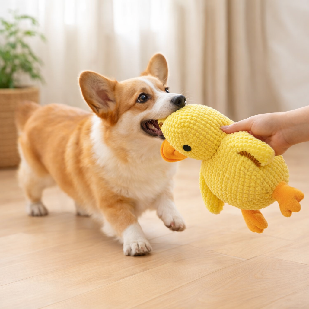 Calm & Cuddle Companion - Yellow Comfort Duck