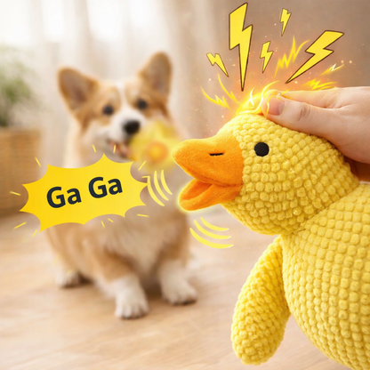 Calm & Cuddle Companion - Yellow Comfort Duck