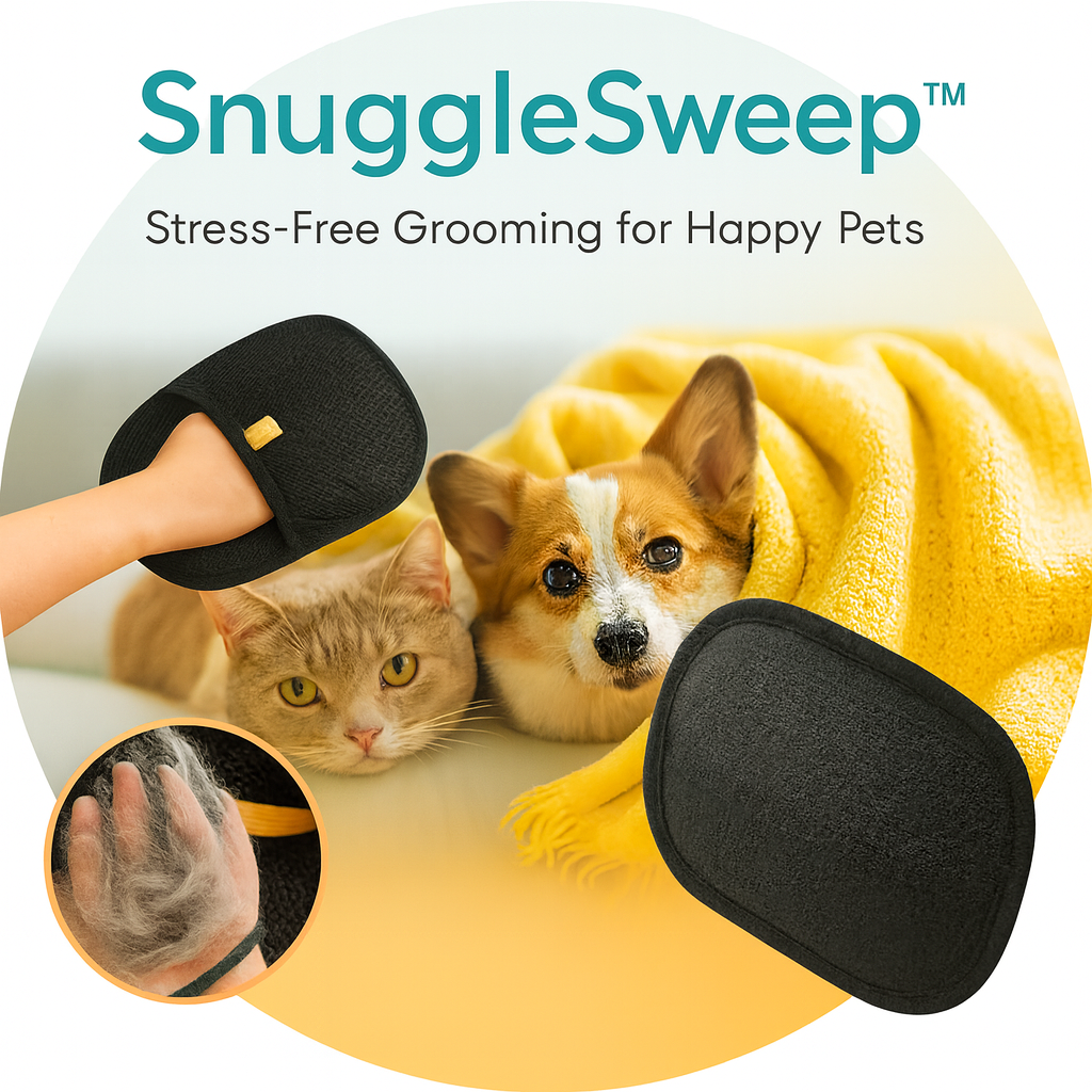 SnuggleSweep Pet Grooming Glove