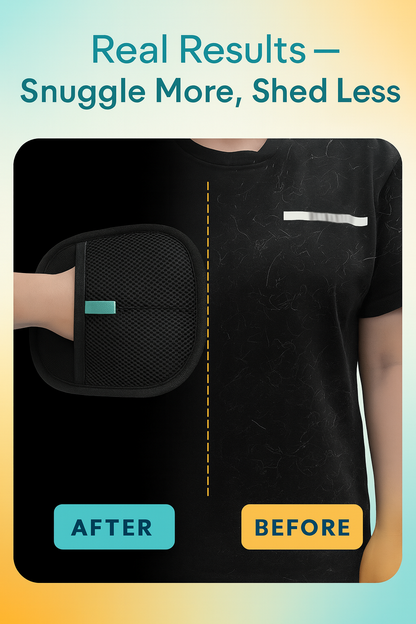 SnuggleSweep Pet Grooming Glove